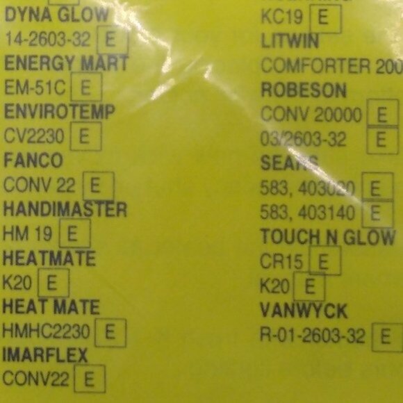 21st Century Kerosene Heater Wick Number 129 Fiberglass Made In USA NIB - Picture 4 of 9